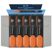 Schneider Zakreślacz Job, 1-5 mm, pomarańczowy  - 5