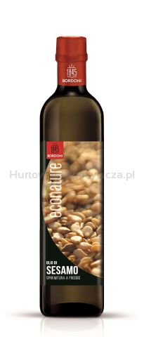 Olej Sezamowy Tłoczony Na Zimno Bio 500 Ml - Bordoni (Econature) [BIO]