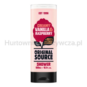 Żel Pod Prysznic Original Source Vanilla  Raspberry 500Ml