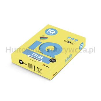 Papier ksero A4 IQ kolor żółty