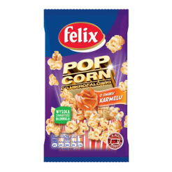 Felix Popcorn Do Mikrofalówki O Smaku Karmelu 90 G