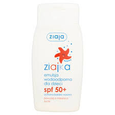 Ziajka Emulsja do opalania dla dzieci SPF 50+ 125 ml