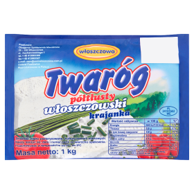 Twaróg Półtłusty Włoszczowski 1 Kg