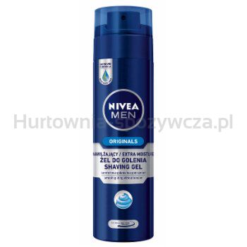 Nivea Żel Do Golenia Men Nawilżający 200Ml