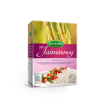 Lestello Ryż Jaśminowy 4X100 G