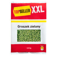 Topseller Xxl Groszek Zielony 2,5Kg