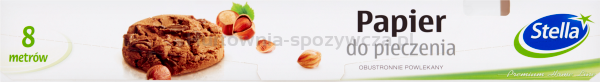 Stella Papier Do Pieczenia Brązowy 8 M Box