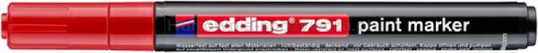 Marker olejowy e-791 EDDING, 1-2mm, czerwony - 2