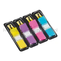 Post-It Zakładki Indeksujące (683-4Ab), Pp, 11,9X43,1Mm, 4X35 Kart., Mix Kolorów Neonowy  - 2