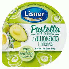 Lisner Pasta Jajeczna Z Awokado 80G