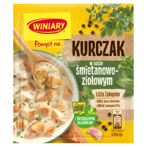 Winiary Pomysł Na... Kurczak W Sosie Śmietanowo-Ziołowym 30G