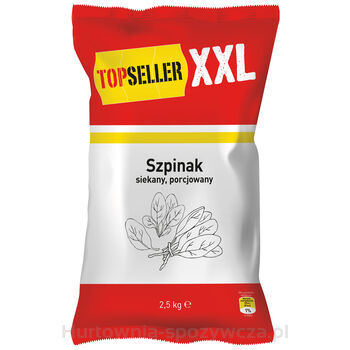 Topseller Xxl Szpinak Siekany, Porcjowany 2,5Kg
