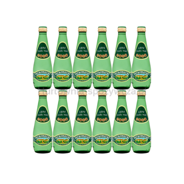 Woda Ostromecko Gazowana 300ml szkło
