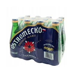 Woda Ostromecko Gazowana 300ml szkło