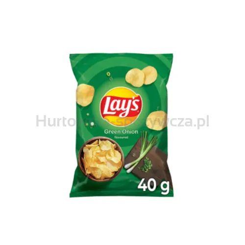 Lays Zielona Cebulka 40g Paski