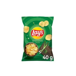 Lays Zielona Cebulka 40g Paski