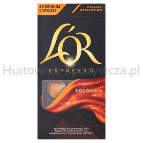 L'Or Espresso Colombia Kawa Mielona W Kapsułkach 10 Kapsułek 52G