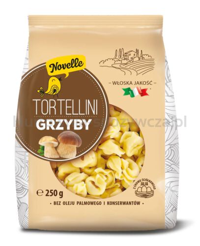 Tortellini Z Grzybami 250 G - Novelle [BIO]