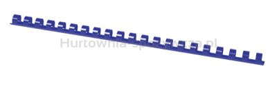 Office Products Grzbiety do bindowania A4, 12mm (95 kartek), 100 szt., niebieskie 