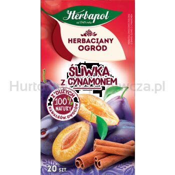 HL Herbaciany Ogród herbatka owocowa śliwka z cynamonem 20x2,5g