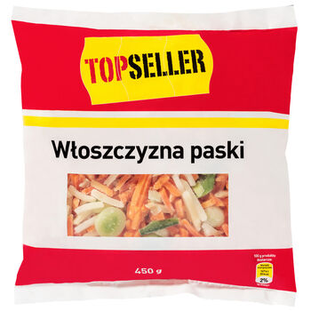 Topseller Włoszczyzna Paski 450 G