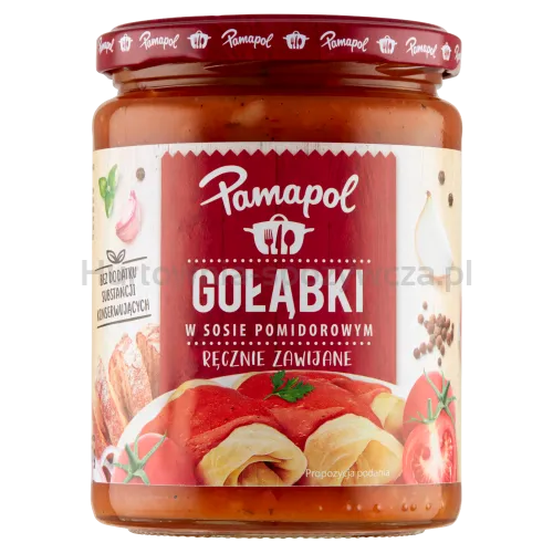 Pamapol Gołąbki W Sosie Pomidorowym Ręcznie Zawijane 500G