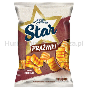 Star Prażynki o smaku bekon 130 g