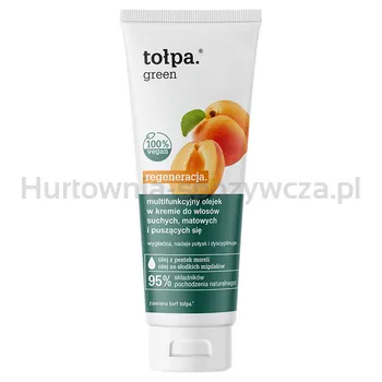 Tołpa. Green Regenerujący Multifunkcyjny Olejek W Kremie Do Włosów Suchuch, Matowych I Puszących Się 125 Ml