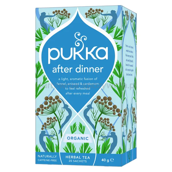 Herbata PUKKA After Dinner, 20 kopert