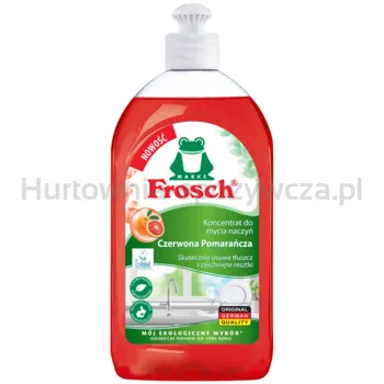 Frosch Koncentrat do mycia naczyń Czerwona Pomarańcza 500 ml.