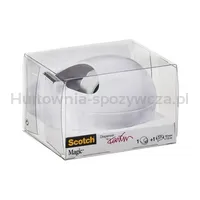 Dyspenser do taśm SCOTCH® Magic™ (C36-W-EU) projektu Karim Rashid, biały, taśma GRATIS - 2