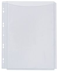 Q-Connect Koszulki na katalogi PVC, A4, krystal, 180mikr., 5szt. 