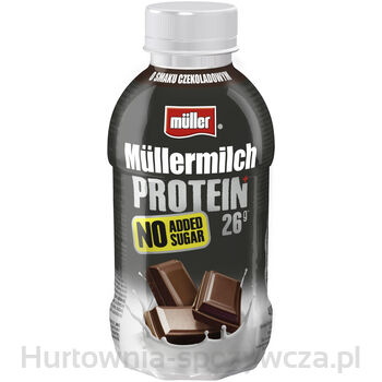 Napój Mleczny Müllermilch Protein No Added Sugar Mix Smaków Czekoladowy Oraz Bananowym400G