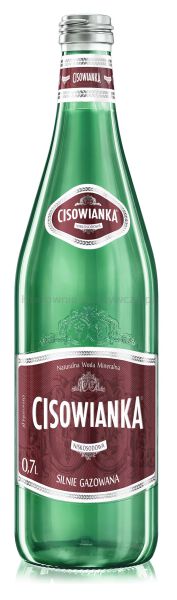 Woda Cisowianka Silnie Gazowana Szkło 700Ml