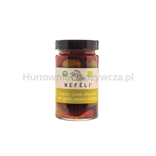 Oliwki Mix Bez Pestek W Zalewie Bio 295 G (140 G) – Nefeli [BIO]