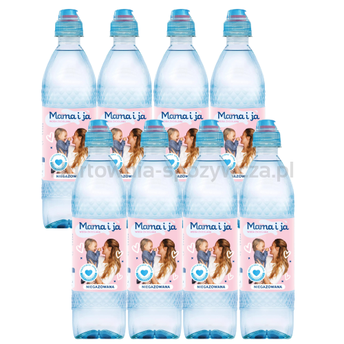 Woda Niegazowana Mama I Ja Sport Cap 0,5 L x 8 szt.