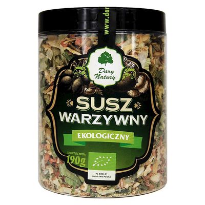 Włoszczyzna (Susz Warzywny) Bio 190 G - Dary Natury [BIO]