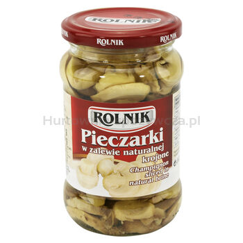 Rolnik Pieczarki Krojone W Zalewie Naturalnej 340G 