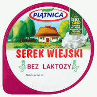 Piątnica Serek Wiejski Bez Laktozy 200G