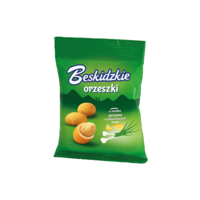 Beskidzkie Orzeszki w cieście o smaku serowo-cebulowym 70g