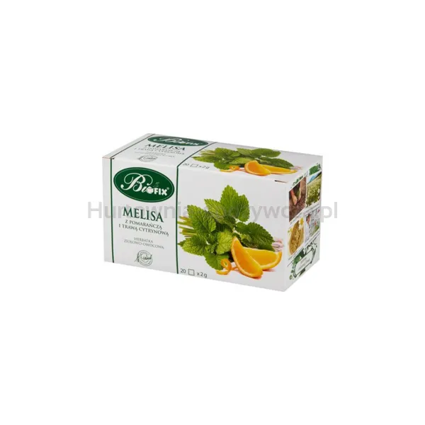 Bifix Melisa z Pomarańczą i Trawą Cytr. Herbatka Ziołowa Ekspresowa 20x2g