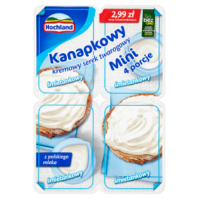 Hochland Kanapkowy Mini Śmietankowy 120G