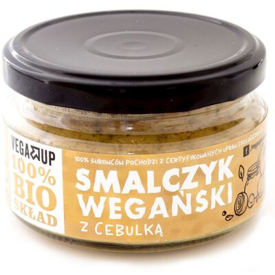 Smalczyk Wegański Z Cebulą Bio 190 G - Vega Up [BIO]