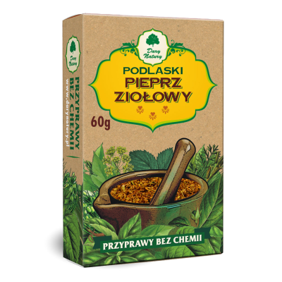 Pieprz Ziołowy (Podlaski) 60 G - Dary Natury [BIO]