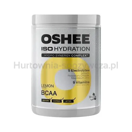 Oshee Hydration Powder Lemon Jar 550 G