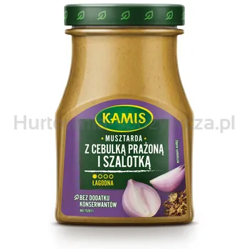 Kamis Musztarda z Prażoną Cebulką 185 g