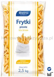 Iglotex Bistro Horeca Frytki Proste 10X10Mm 2,5Kg
