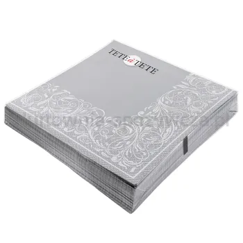 Tete A Tete Serwetki Elegant Tangle Silver