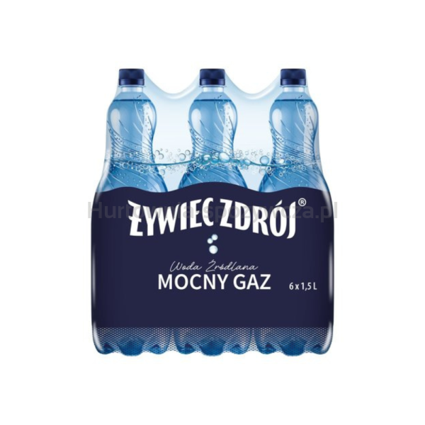 Woda Żywiec Zdrój Mocny Gaz 1,5 L
