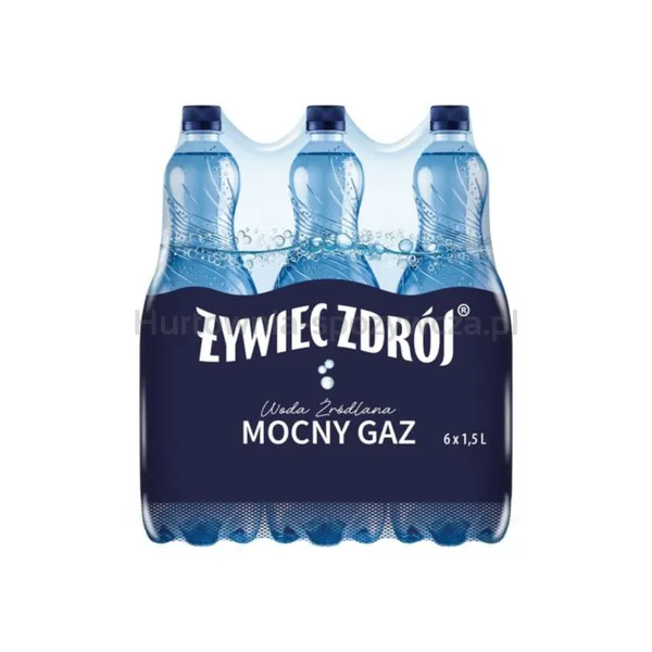 Woda Żywiec Zdrój Mocny Gaz 1,5 L